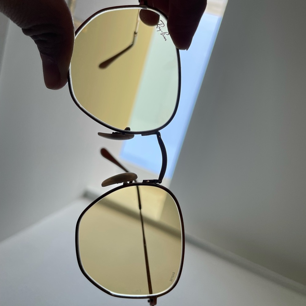 Ray Ban Hexagonal flat lenses  -  washed Evolve